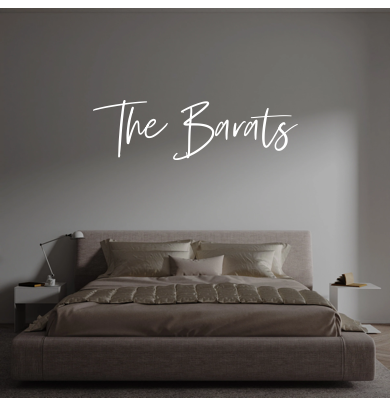 Custom text: The Barats